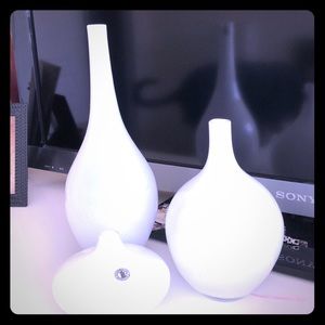 Trio of vases